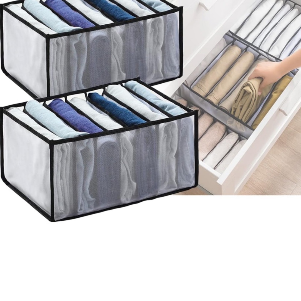 Set of 9 Drawer Clothing Organizers